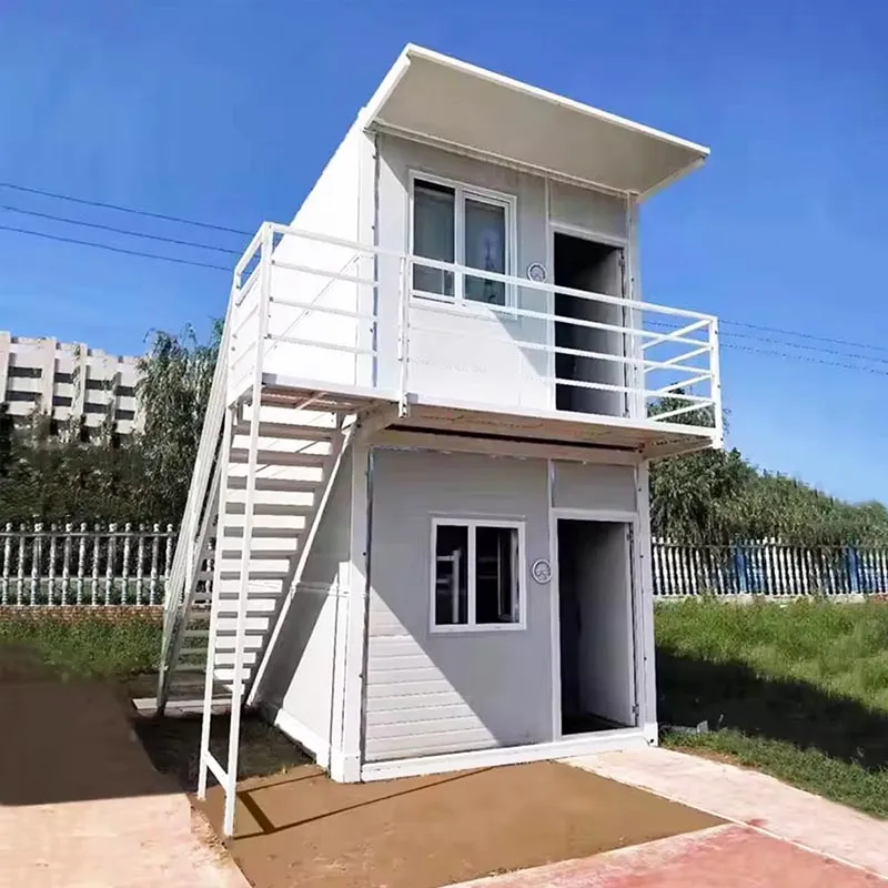 How to build a folding container house?