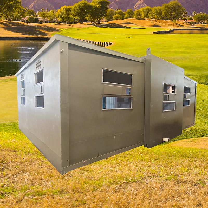 What is a bulletproof foldable house?