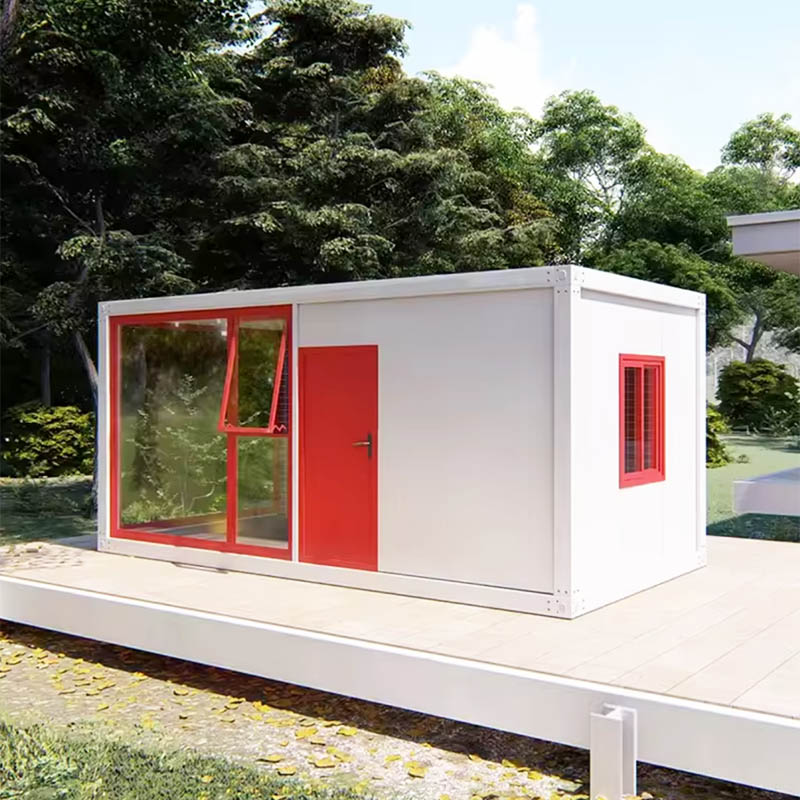 What types of container houses are most suitable for military use?